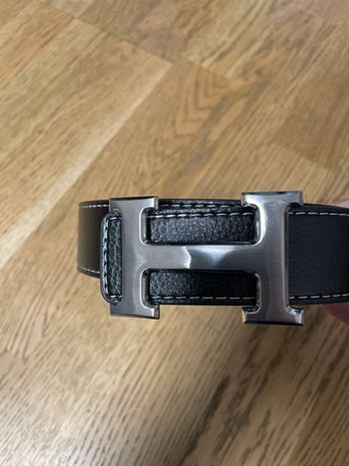 Ceinture noire pour homme - photo numéro 3