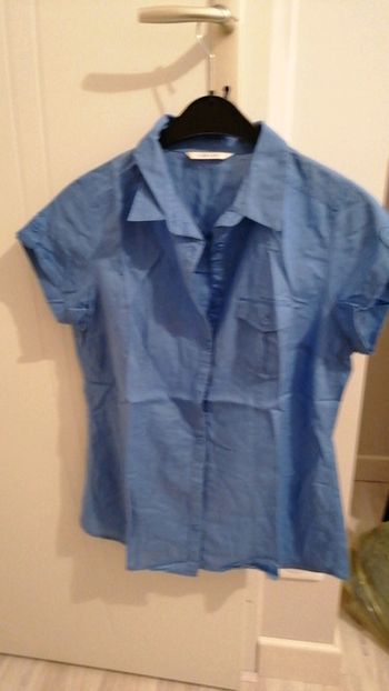 Chemise camaïeu bleu