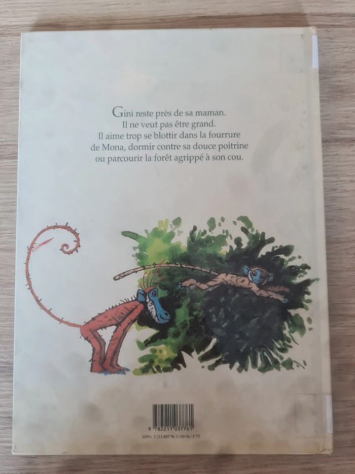 Gini le petit singe qui ne voulait pas quitter sa maman - photo numéro 2