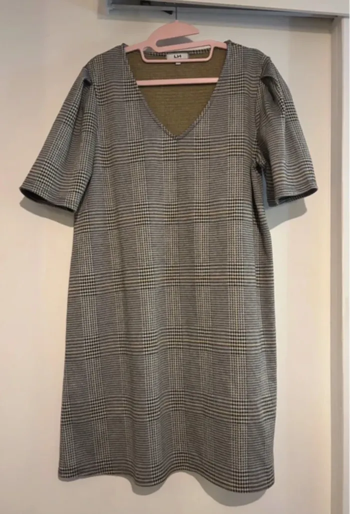 Robe motif Prince de Galles La Halle T44