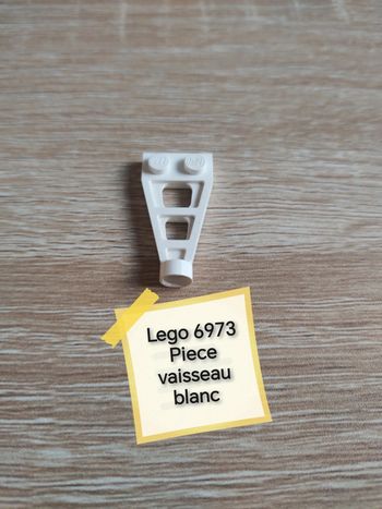 Lego 6973 pièce blanc vaisseau