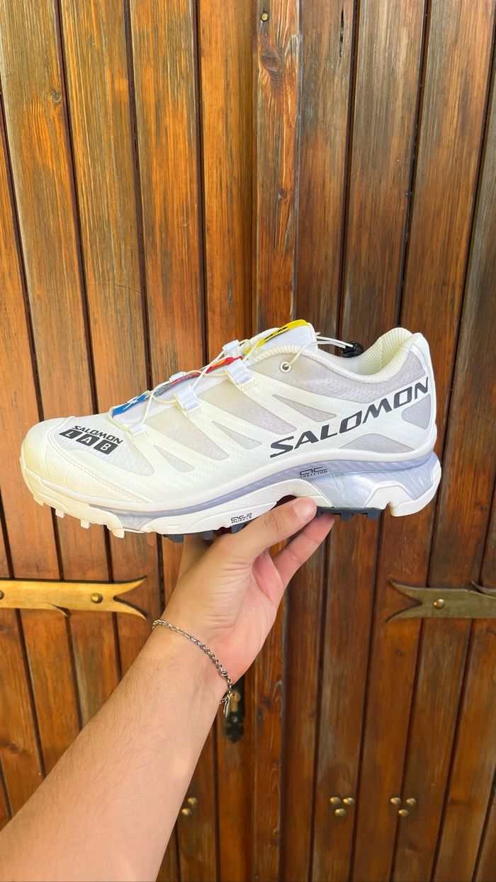 Salomon xt-4 OG Blanches White Ebony Lunar Rock - Taille 42 - photo numéro 2