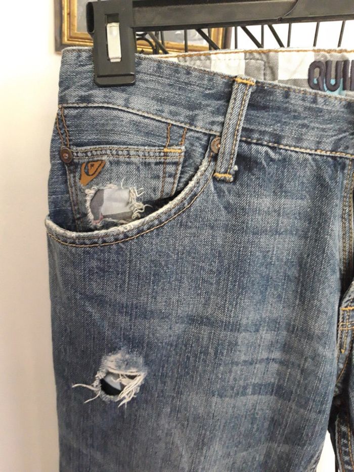Vintage jean homme femme destroyed ripped - photo numéro 2
