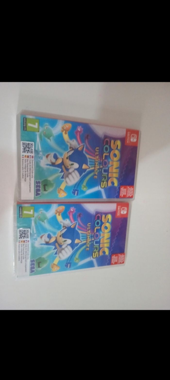 Jeux de Nintendo switch sonic