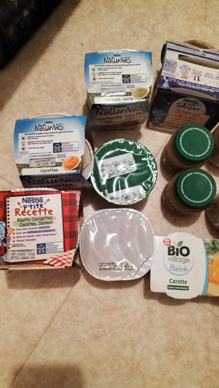 Petit pot repas complet date coût août a novembre - photo numéro 2
