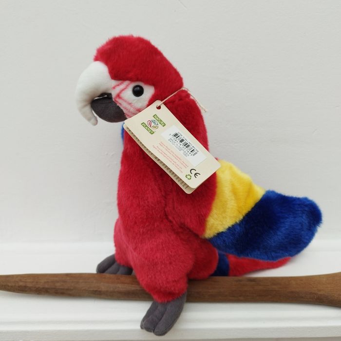 Peluche perroquet ara - photo numéro 4