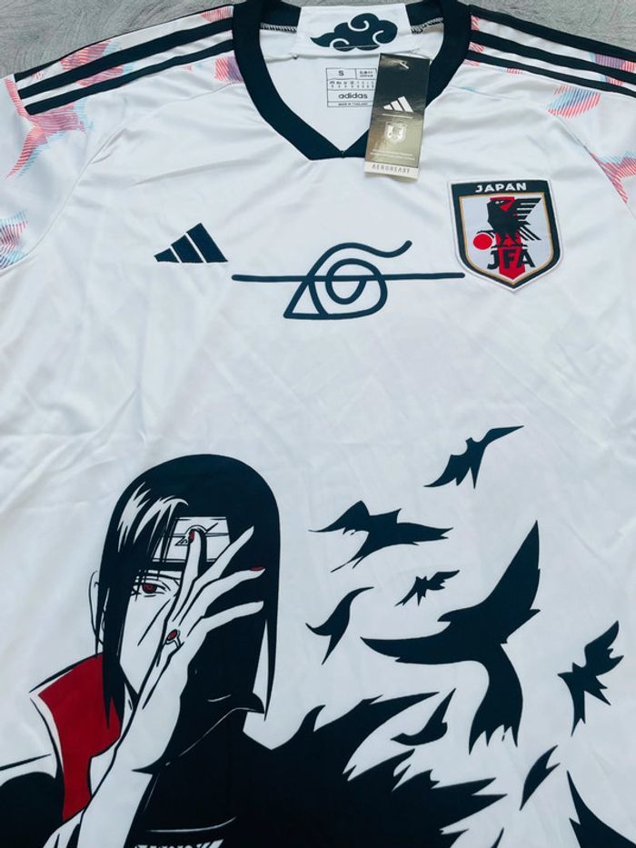 Maillot concept foot Japon blanc Itachi taille S - photo numéro 4