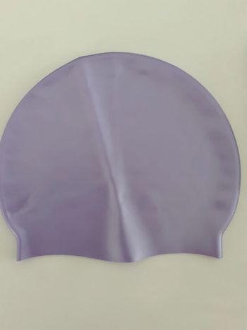 Bonnet de bain femme mauve