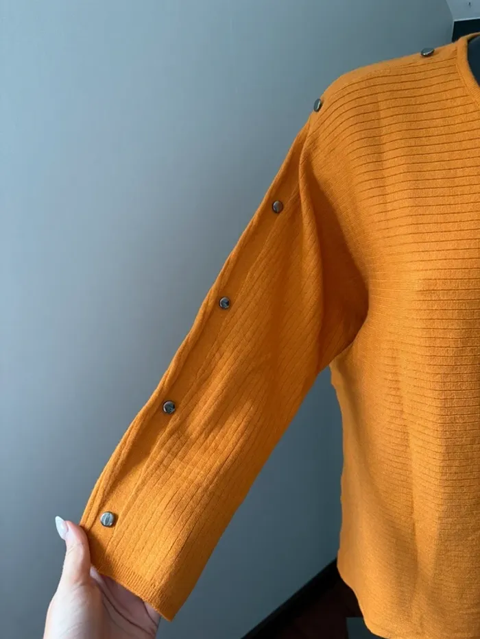 Pull Armand Thiery moutarde 46 - photo numéro 2