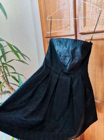 Magnifique Robe bustier jacquard Naf naf dress / vestido