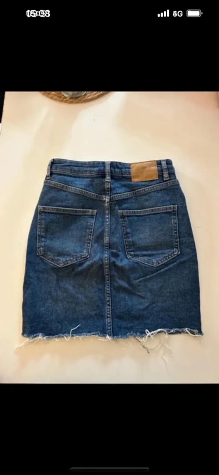 Jupe en jeans - photo numéro 2