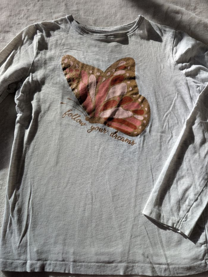 T-shirt Papillon - photo numéro 2