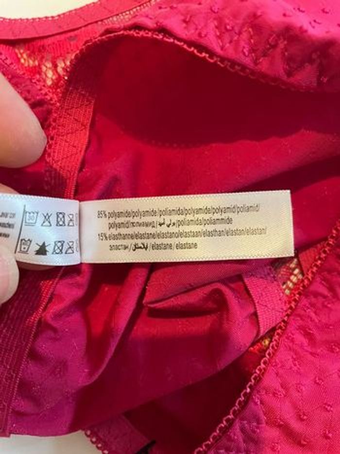 Culotte dentelle rose foncé taille S Lili et Zoé - photo numéro 6