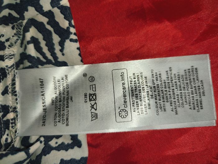 Chemise imprimée bleu marine Caroll 36 - photo numéro 6