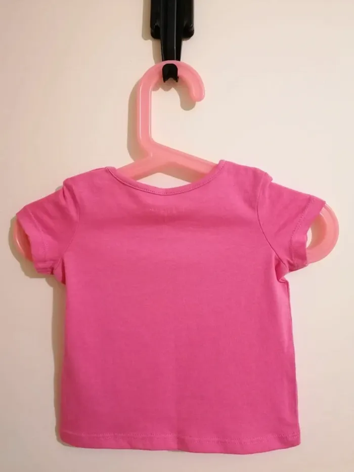 Lot tee-shirt été fille 6 mois - photo numéro 3
