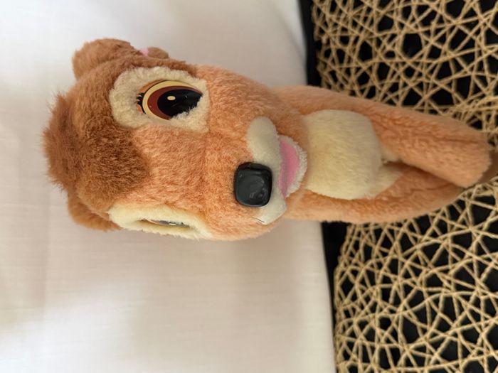 Peluche Bambi DISNEY Mattel vintage biche faon année 1992 - photo numéro 3