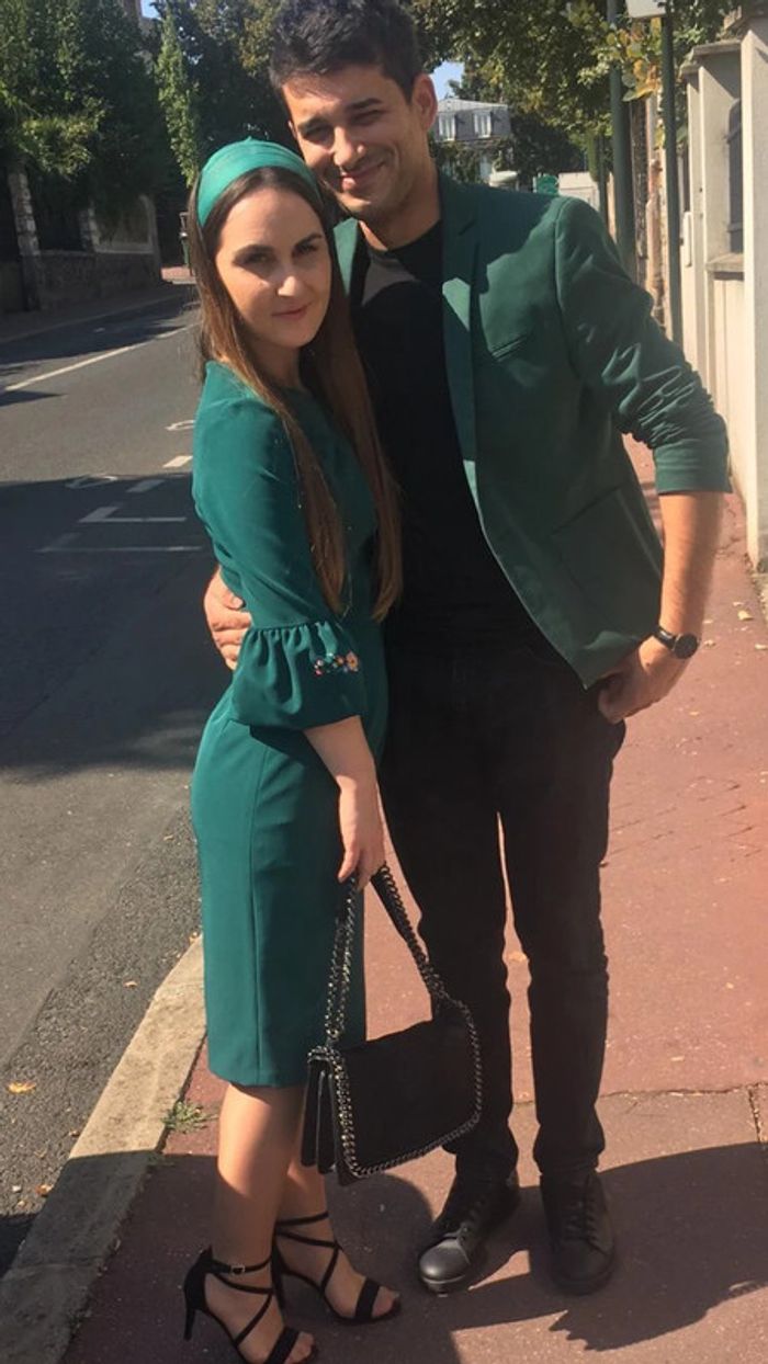 Magnifique robe verte