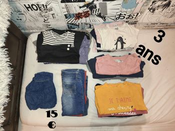 Lot de vêtements fille 3 ans