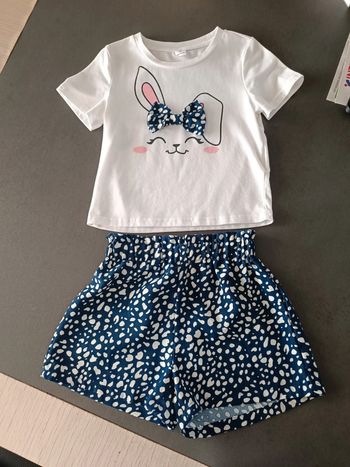 Ensemble short tee shirt