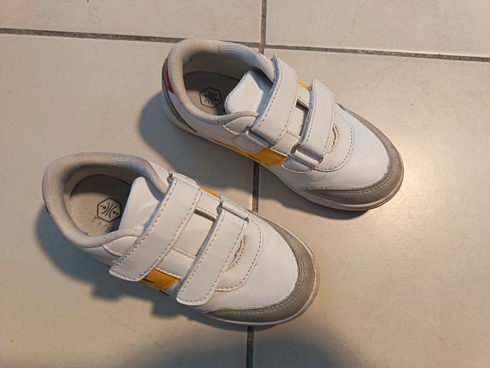 Baskets blanches imperméables Gémo T 29