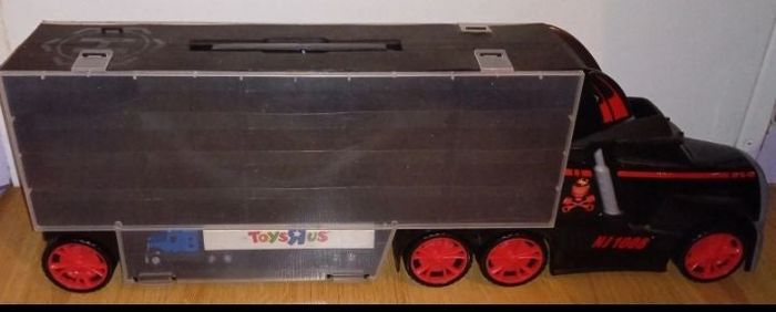 Lot Camion transportable stockage voiture +tobogan