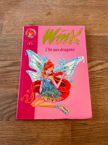 Livre La bibliothèque Rose Winx Club Numéro 22 L’île aux dragons