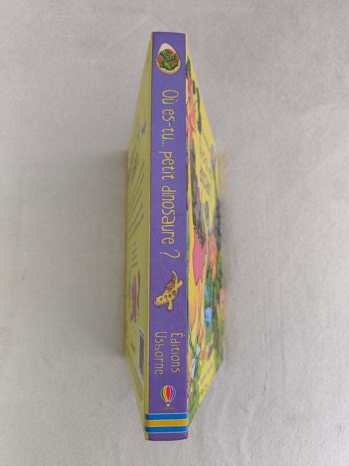 Livre Où es-tu petit dinosaure Usborne - photo numéro 9