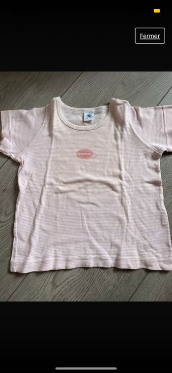 T-shirt Petit Bateau 4 ans