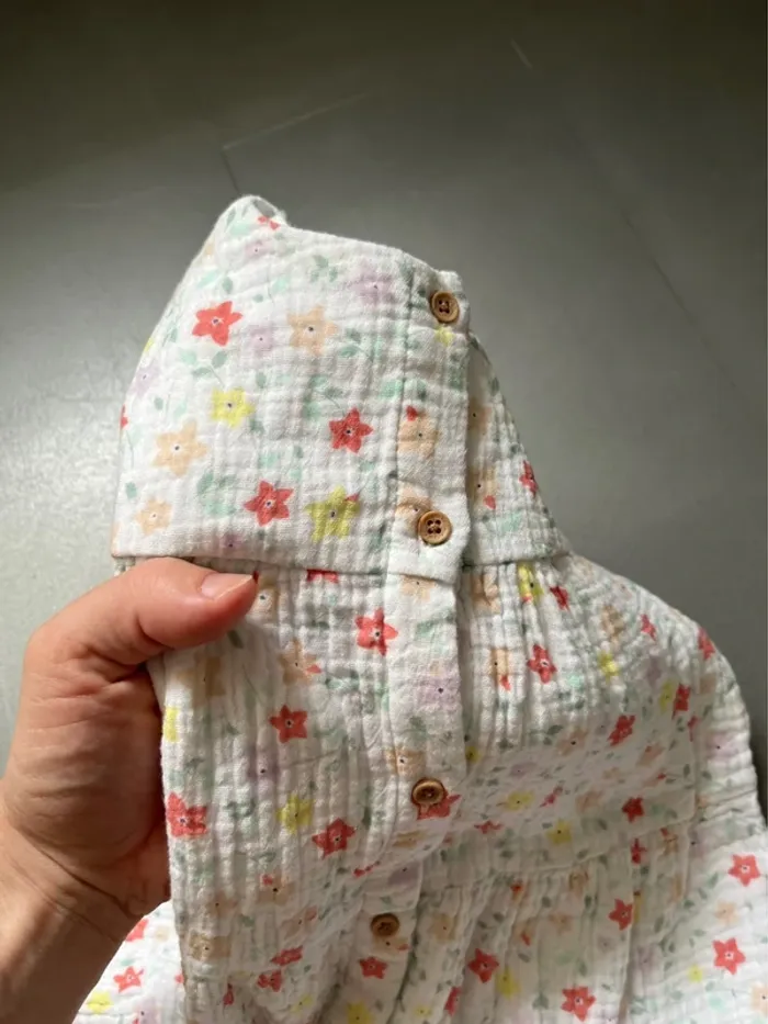 Robe gaze de coton 24 mois - photo numéro 5