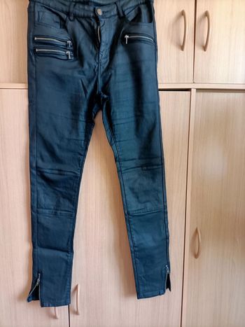 Pantalon skinny simili 40