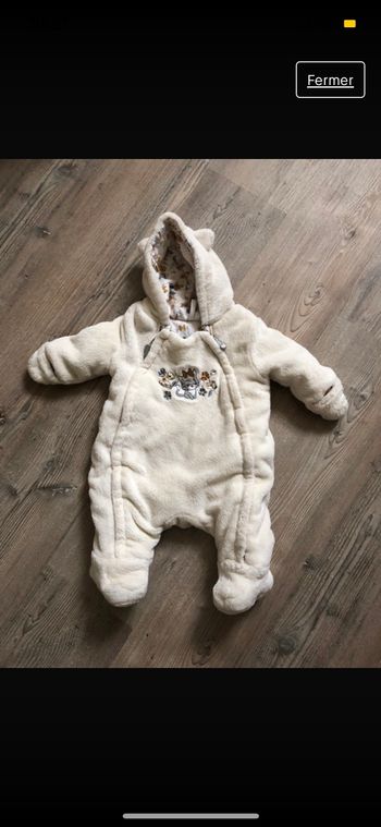 Combinaison bébé fille