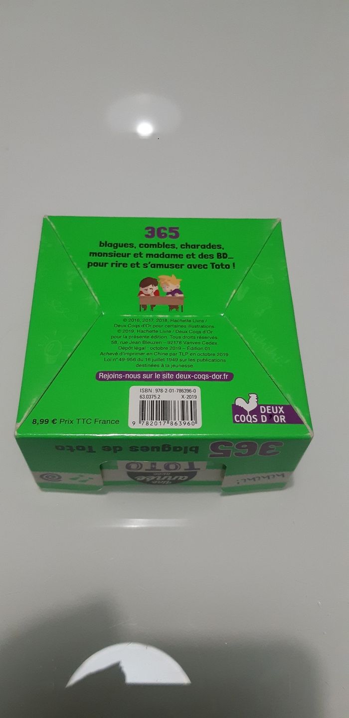 Blagues de Toto : bloc 1 an de blagues - photo numéro 2