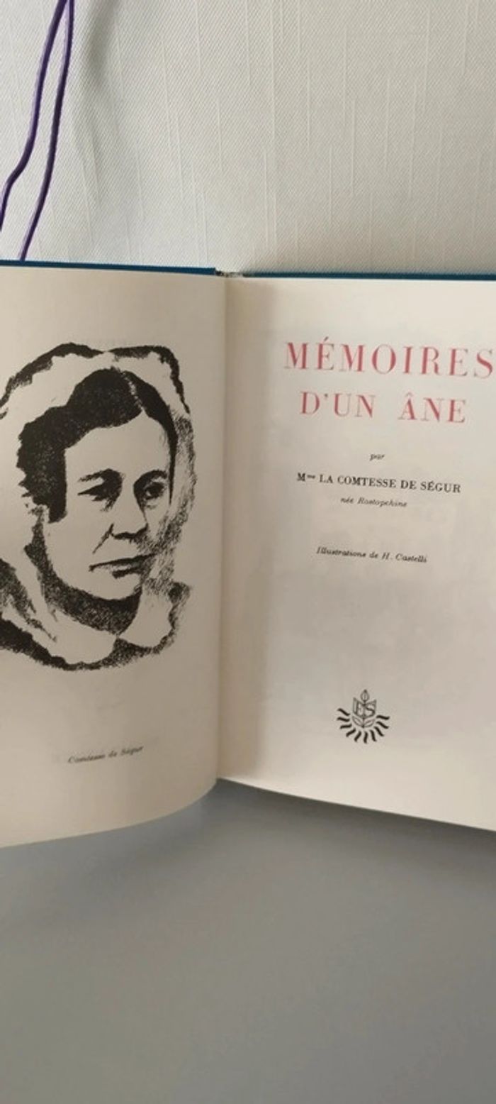 Mémoires d'un âne ,La Comtesse de Ségur - photo numéro 4