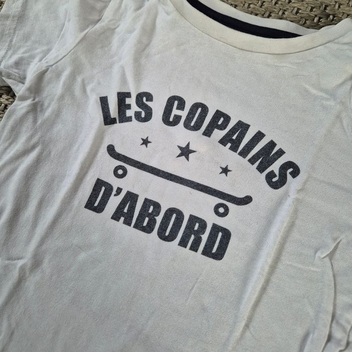 Lot de 2 t-shirts "textes" MC - 3ans - photo numéro 7