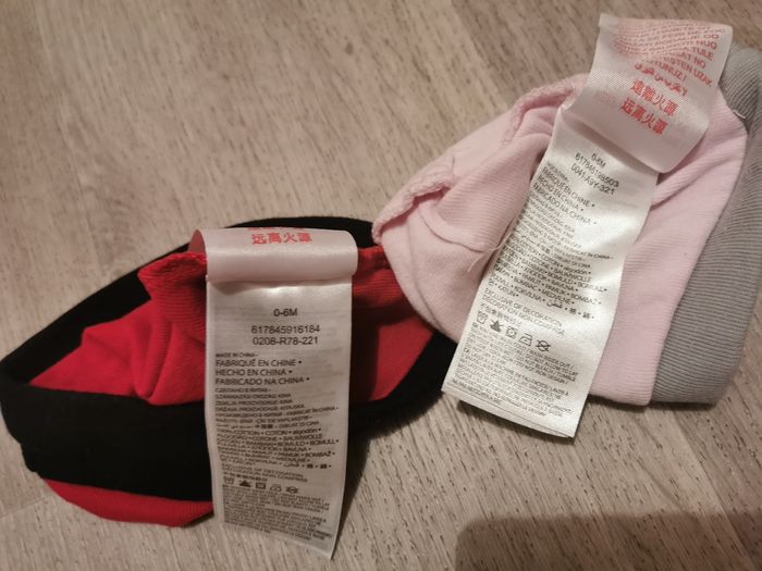 Lot de 2 bonnets - photo numéro 2