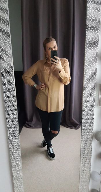 Chemisier beige