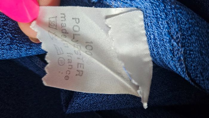 Robe vintage bleu roi Lautrec T50- Made in France - photo numéro 3