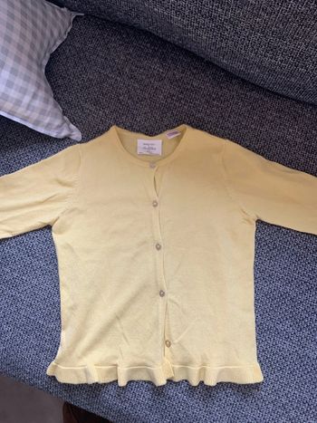 Veste en coton jaune, Zara, 4 ans comme neuve