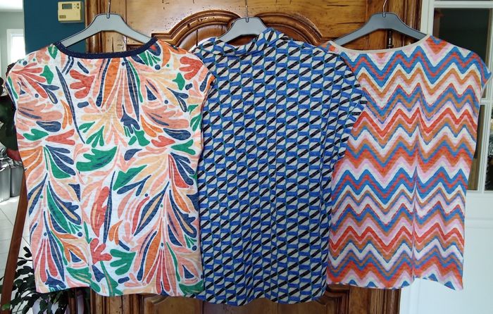 3 hauts Grain de malice, taille M