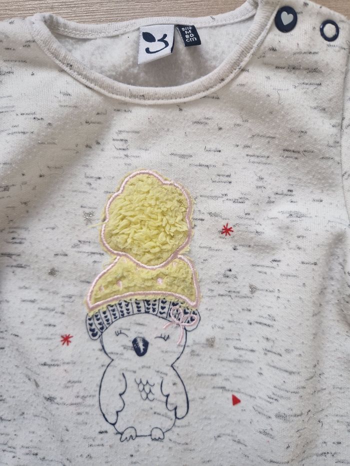 Robe bébé fille manches longues Kidiliz 12 mois - photo numéro 2
