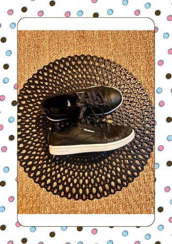 Baskets paillette noire