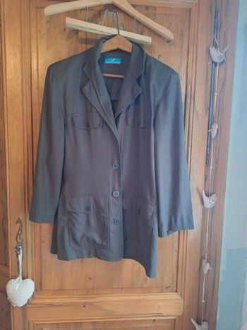 Veste saharienne 15 pour cent lin