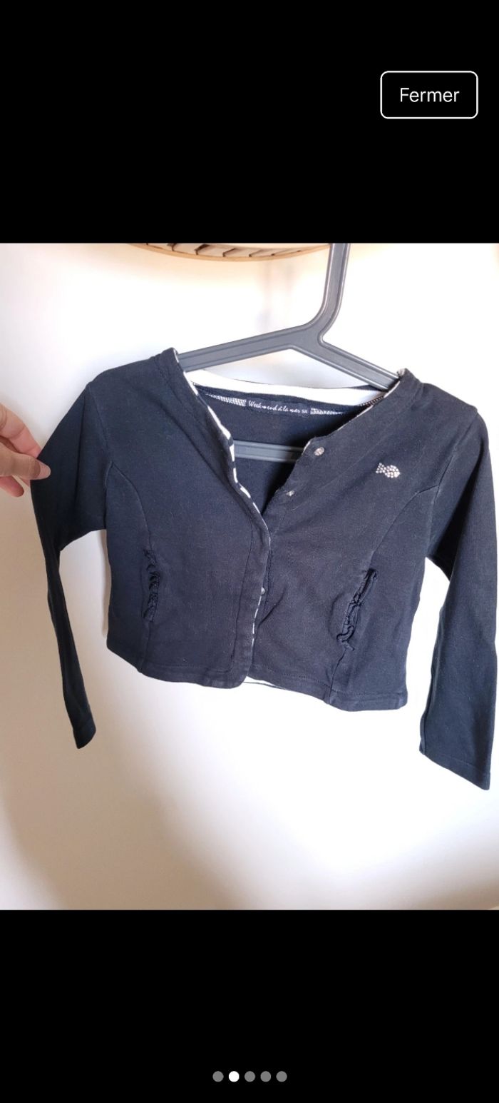 Gilet Week end à la mer 5ans - photo numéro 2