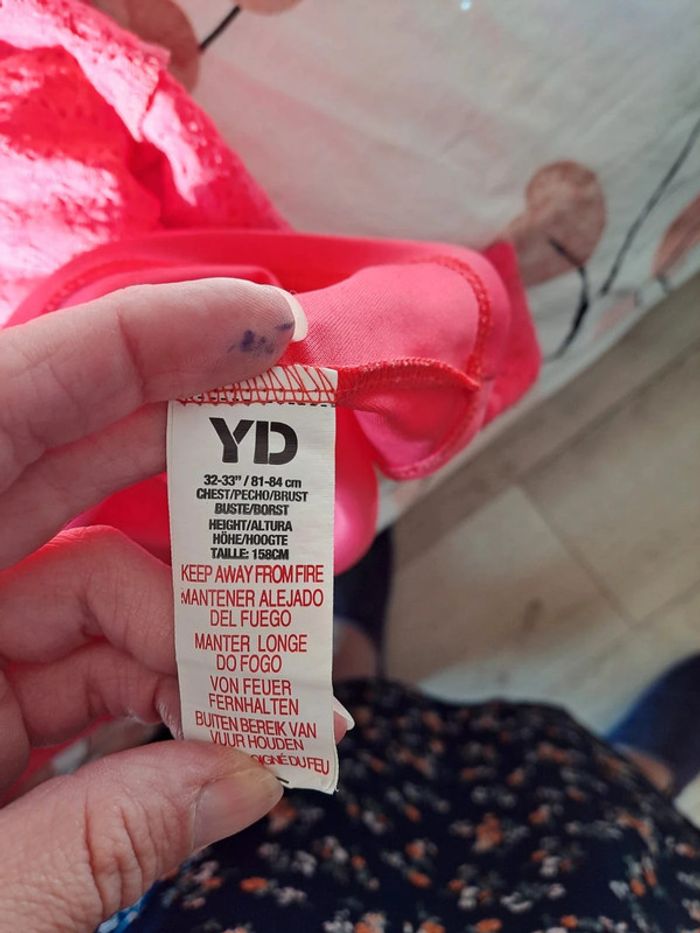 Magnifique robe rose yessica denim fille 13 ans 158cm tbe - photo numéro 5