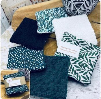 Lingettes lot de 6 lavable et réutilisable