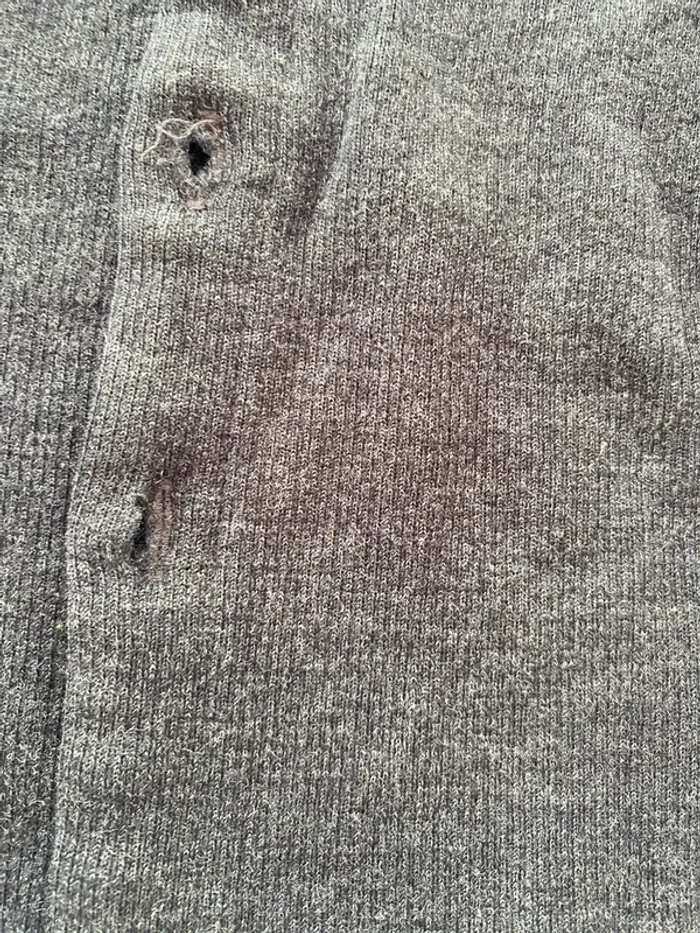 Très beau gilet cardigan foggy manymonths adventurer - photo numéro 5