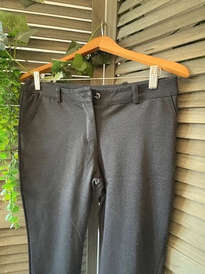 pantalon droit sans marque noir taille L - photo numéro 2