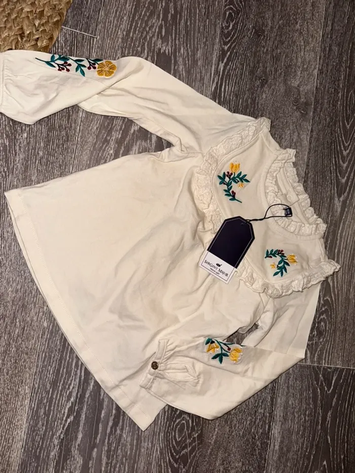 haut blouse sergent major 3 ans