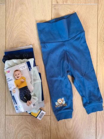 Lot 3 pantalons Lupilu 2-6 mois