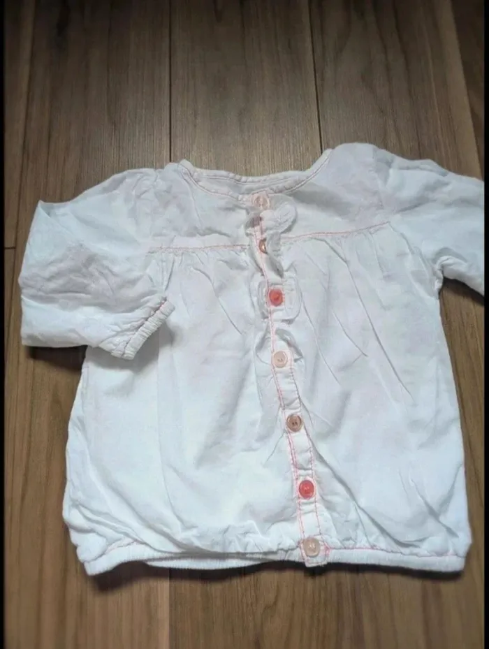 Lot de 4 chemises blouses t-shirts Manches longues - photo numéro 3